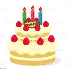 誕生日ケーキのイラスト - ケーキのベクターアート素材や画像を多数ご用意 - iStock