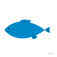 シンプルな魚イラストのフリー素材｜イラストイメージ